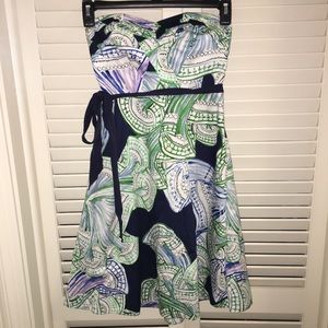 Anthropologie Moulinette Soeurs Strapless Dress